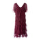 Close to my heart Vivienne tyll kjole Dress woven Burgundy Red