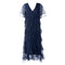Close to my heart Vivienne tyll kjole Dress woven Midnight Blue