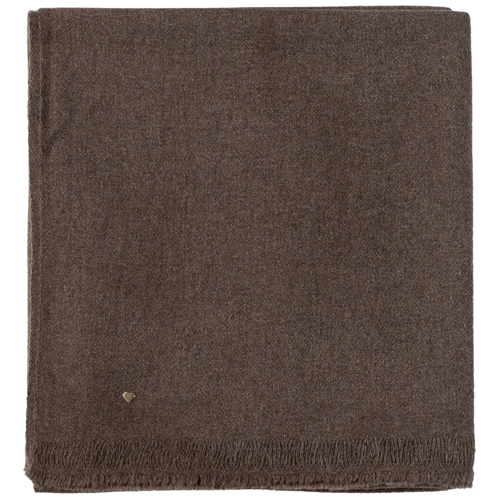 Close to my heart Yak ull pledd Blanket Nature Brown