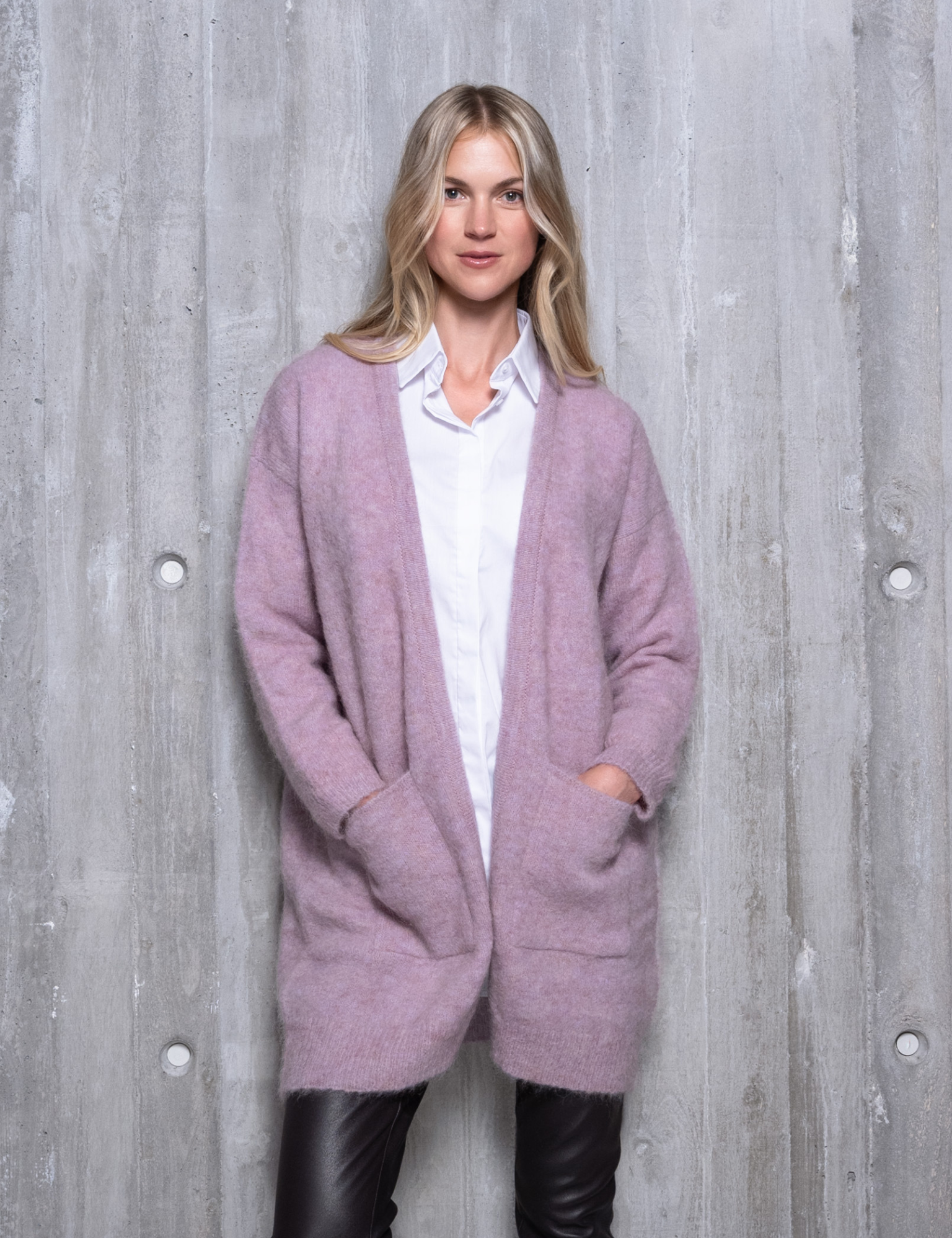 Close to my heart Zara cardigan Cardigan Orchid