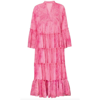 Close to my heart Zia Lovely Mirror Long Dress Dress woven Candy Pink